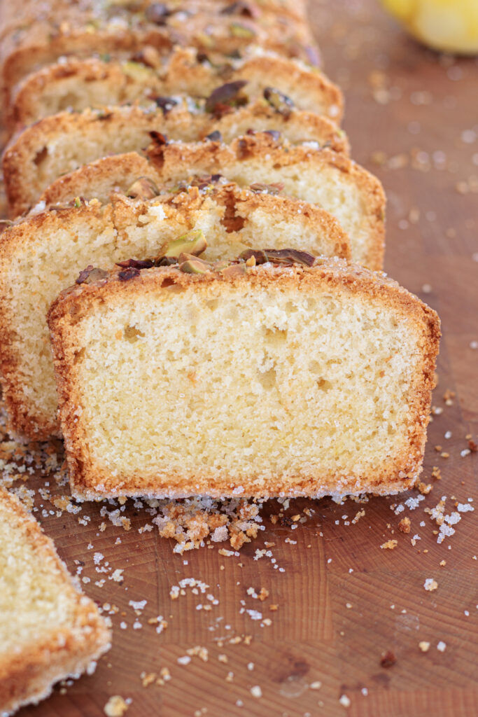 plumcake al limone senza latte